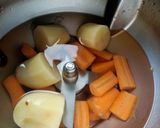 Une image de l'étape 2 de Purée de potimarrons au cook expert.