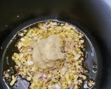 A picture of step 1 of Cabbage Dry Curry.