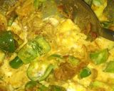 A picture of step 6 of Masala malai Kadai paneer.