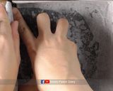 รูปขั้นตอนการทำที่ 4 ของ สูตรขนมสาลี่กรอบฝอยทอง