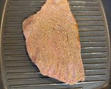 A picture of step 2 of Tuna fillet on a grill pan.