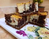 صورة لخطوة 5 من وصفة ماربل كيك في الخلاط هش ولذيذ 🥧🍰