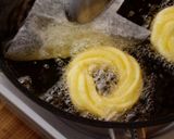 A picture of step 10 of How To Make CRULLERS (Homemade Choux Pastry Donuts, Deep Fried Donuts).