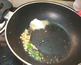 A picture of step 3 of Palak Batua and Broccoli ka saag.