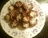 A picture of step 6 of Homemade Nutella chocolate coconut buttons😍.