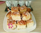 صورة لخطوة 17 من وصفة بسبوسة😍 بطريقة الشيف المبدعة Manolia Rose😍
