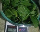 Foto del paso 1 de la receta: Ensalada de espinacas y tocino