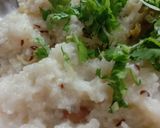 A picture of step 5 of Barnyard Millet Upma.