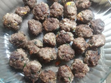 Albóndigas de carne "piedra libre"