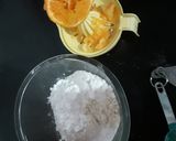 A picture of step 1 of Orange Pancakes.