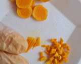 Foto del paso 1 de la receta: Infusión reconfortante de cúrcuma y jengibre (frescos) 🧡 🍵
