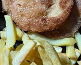 Rántott parizer,hasábburgonyával recept fázis 5 fotója