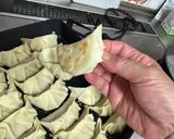 A picture of step 6 of Halal Japanese Gyoza for my friend.