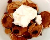 A picture of step 5 of My Tiny Pancakes, Dried fruit & Greek plain yogurt bowl.