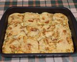 Tökös (cukkinis) 🥒🌶,,gratin,,🥒🌶🧅🧄 recept fázis 8 fotója