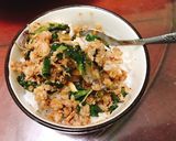 Hình bước làm 3 của món Thịt bằm xào Thái Lan