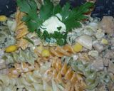 Foto del paso 5 de la receta: Ensalada de Pastas de colores con Pollo
