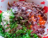 Hình bước làm 2 của món Bánh há cảo nhân thịt