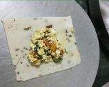 A picture of step 2 of Paneer kachori.