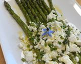 Une image de l'étape 4 de 🌿Asperges rôties feta thym romarin.