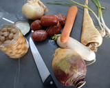 Foto del paso 1 de la receta: Potaje con chirivía