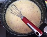 Une image de l'étape 5 de Flan aux pruneaux et copeaux de caramel.