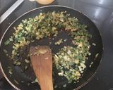 A picture of step 4 of Sage and Onion Stuffing.