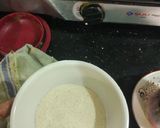 A picture of step 2 of Aate ka Laddo.