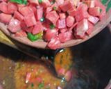 A picture of step 7 of Mix vegetable handi.