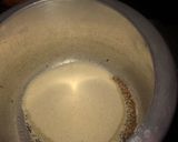 A picture of step 2 of Rava kichadi.