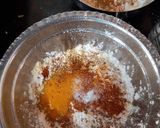 A picture of step 2 of Lotus Stem Pakoda.