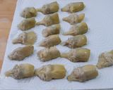 Foto del paso 1 de la receta Pizza de jamón serrano y alcachofas