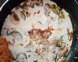 Foto del paso 5 de la receta: Spaghettis con calabacín, puerro y champiñones