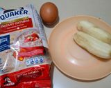 Foto langkah ke 1 dari resep Banana Oatmeal Pancake.