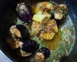 A picture of step 2 of Stuffed Brinjal & Potato.