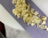 Hình bước làm 1 của món Cua chấy tỏi