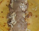 Foto del paso 4 de la receta: Crepa rellena de recalentado de chancho al horno