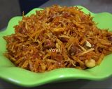 Foto langkah ke 9 dari resep Kentang mustofa teri kacang pedas crispy.