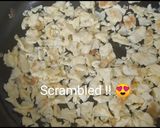 A picture of step 4 of Egg fried rice.