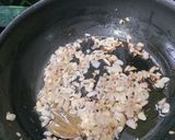 A picture of step 3 of Protein rich Soya chunks Chana daal Masala.