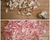 Foto del paso 1 de la receta Garbanzos con champiñones y bacon