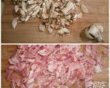 Foto del paso 1 de la receta: Garbanzos con champiñones y bacon