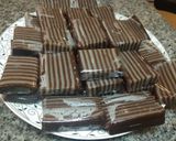 Foto langkah ke 4 dari resep Lapis sagu coklat putih.