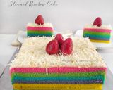 Foto langkah ke 7 dari resep Steamed Rainbow Cake Ny. Liem.