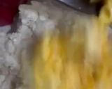 Gambar langkah 1 resipi Nasi Goreng Bunga Kobis.