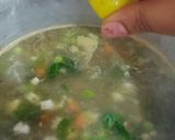 A picture of step 5 of Vegetable Soup.