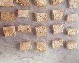 Foto del paso 3 de la receta: Espaguetis con salsa de roquefort, tofu y coliflor al horno