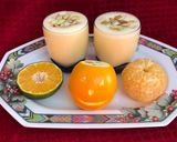 A picture of step 4 of Orange Lassi.