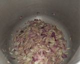 A picture of step 2 of Gobi gosht.