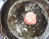 Pas rețetă Smash burger cu chiflă integrală și cartofi la cuptor 4 fotografie
